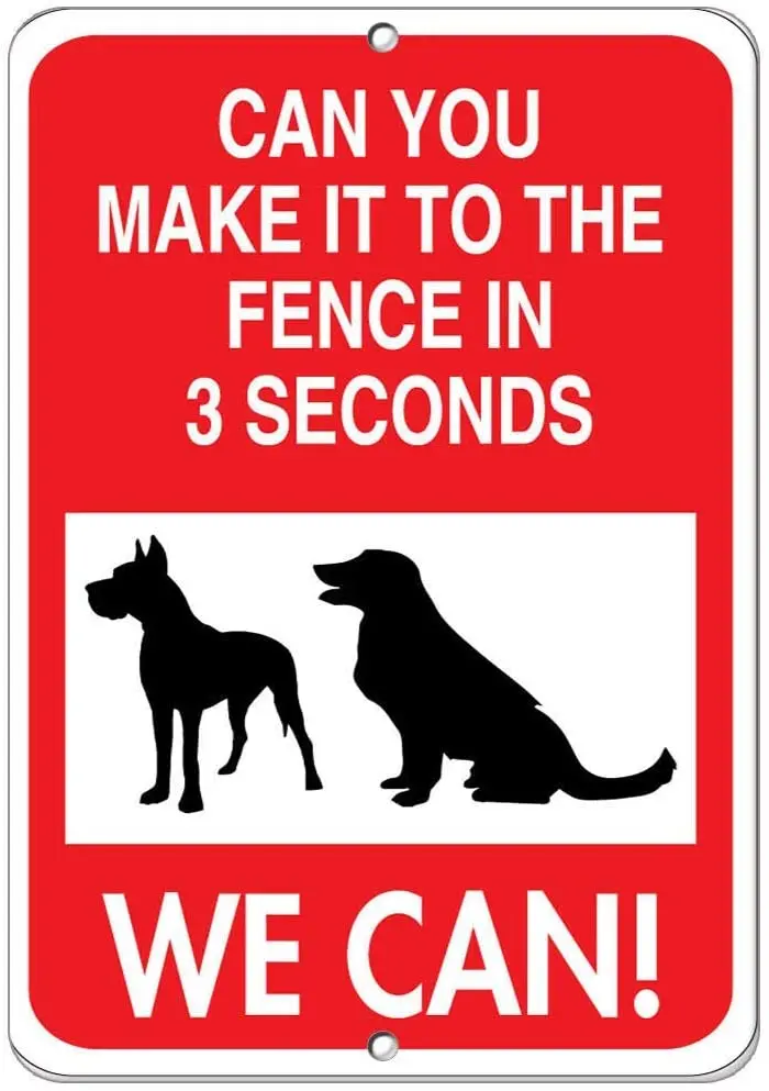 

Can You Make It to The in 3 Seconds We Can! Poster Funny Art Decor Vintage Aluminum Retro Metal Tin Sign Painting Signs
