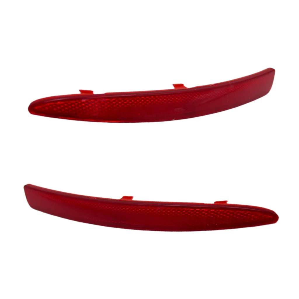 

1 Pair For Skoda Octavia 2010-2014Rear Bumper Reflectors Light Lamp Red Oe 1z0945105 1z0945106 Abs Rear Bumper Reflectors