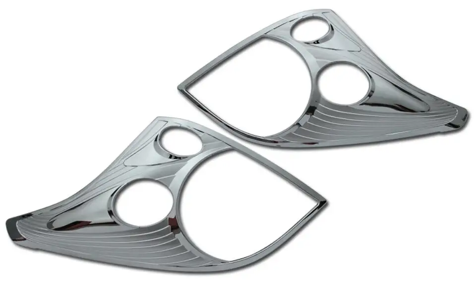 ABS Хром Передняя фара автомобиля + задний фонарь Крышка лампы отделка для Toyota LAND