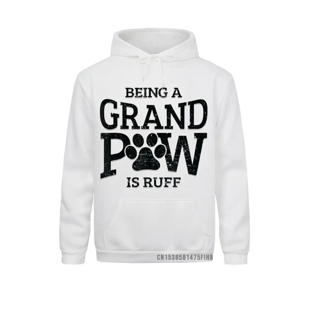 

Being A Grand Paw Is Ruff Dog Grandpa Sweats Grandpaw Gifts Hoodie Prevailing Hoodies Sweatshirts For Men 3D Sportswears