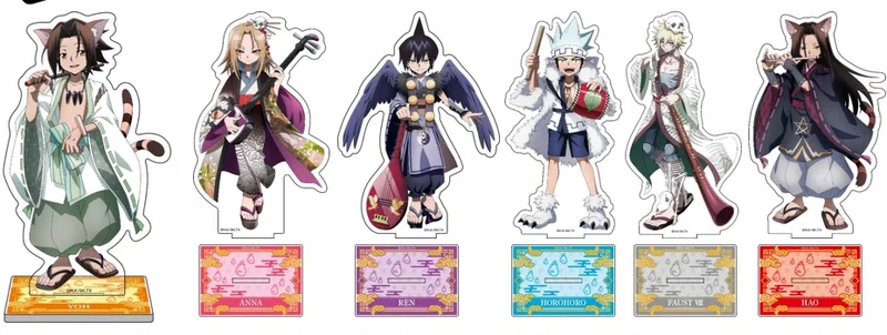 Аниме шамань Кинг мультфильм акриловый брелок стенд фигурка модель настольная