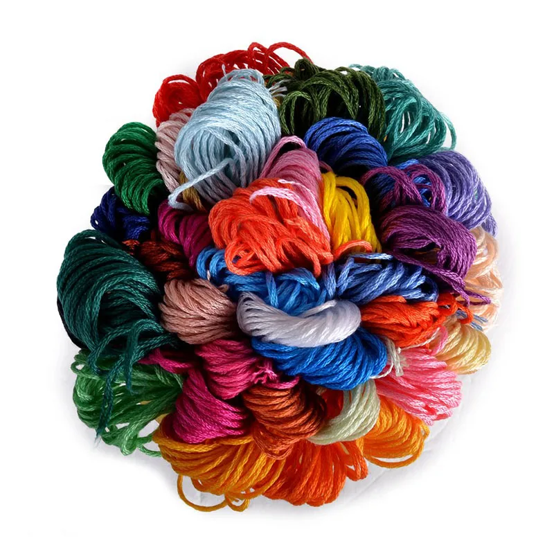 Топ 35 хлопковая нить DM * C -Colors нитки для вышивания крестиком 6 нитей двойная