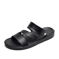 fj24 men shoes summer classic slippers artificial leatherfor sandals for outdoor casual designer garden beach zapatos de hombre