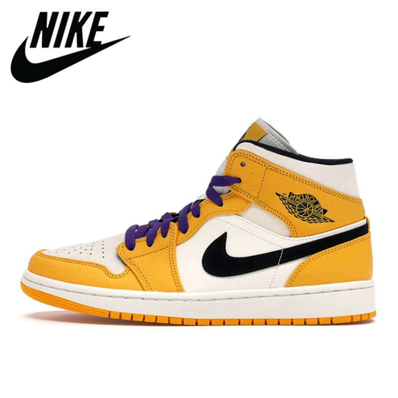 

-Air-AJ AJ 1 Retro High OG Men Basketball Sneakers Women Black Crimson Tint Bred Toe Digital Pink High Twist MID Shadow