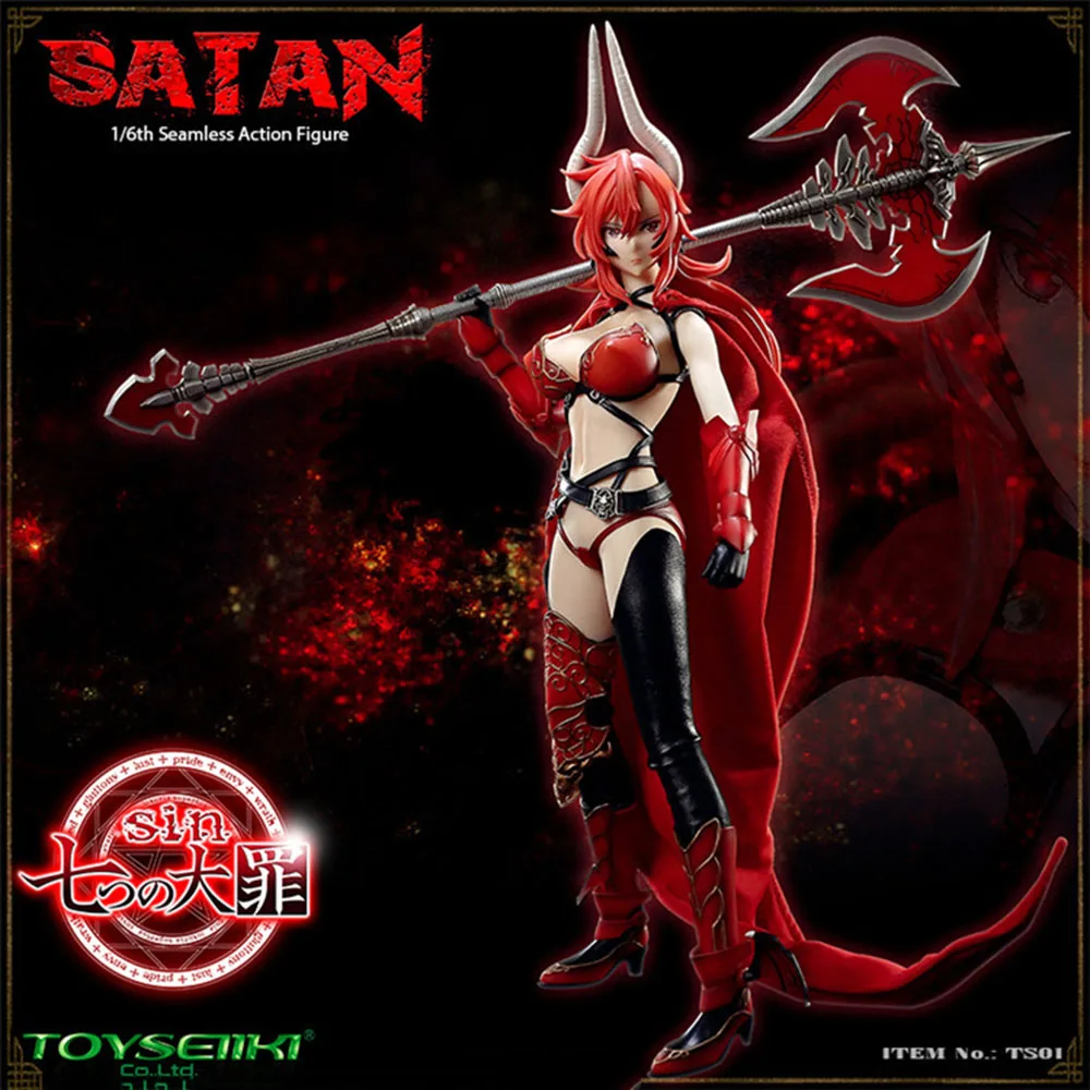 TOYSEIIKI TS01 масштаб 1/6 семь смертных грехов сатана экшн фигурка TBLeague полный комплект