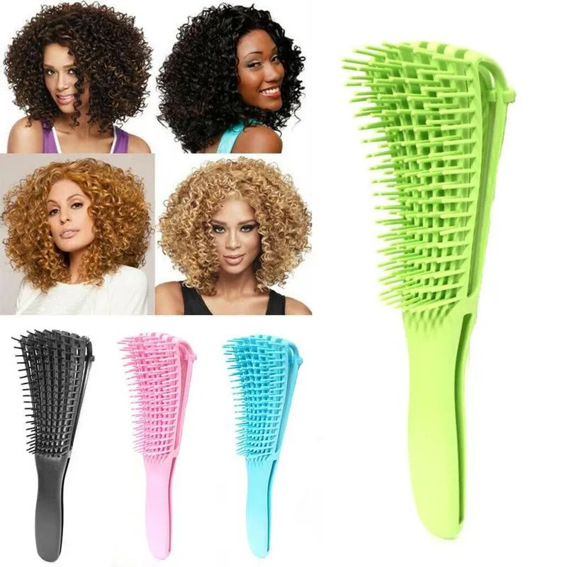 Octopus Brush Curly Hair Comb Anti-tie Knot Professional Tools | Красота и здоровье