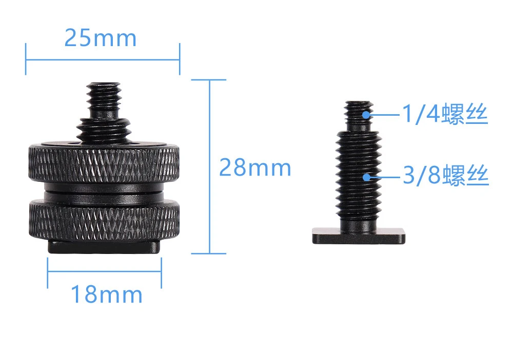 

New design Hot Cold Shoe Adapter for Camera Microphone GPS Monitor