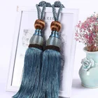 1 шт. крючок для занавесок в китайском классическом стиле, подвесная повязка для мячей, декоративная кисточка, роскошное украшение для дома