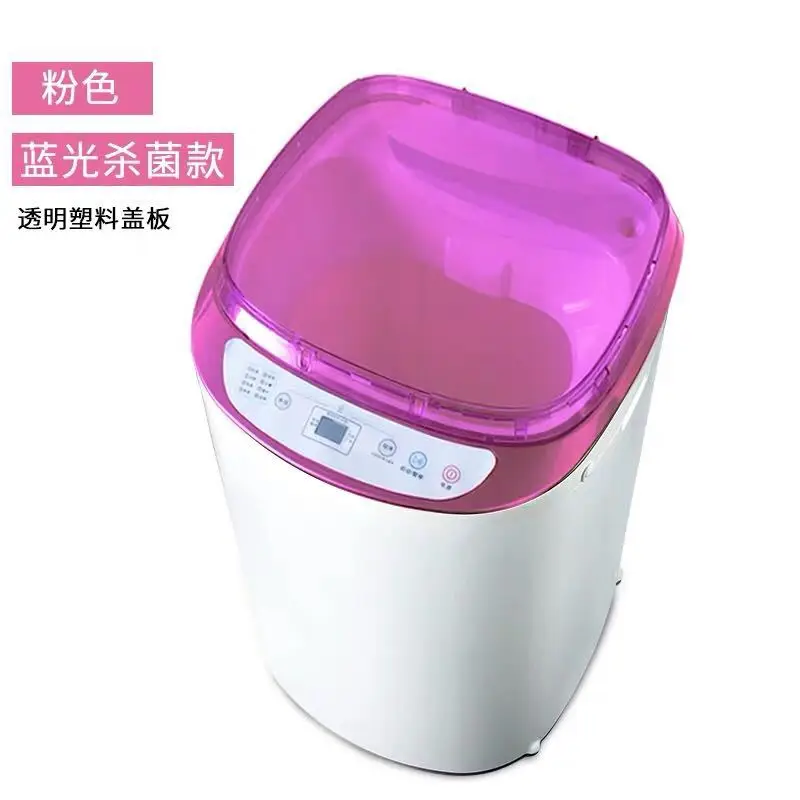 Мини компактная полностью автоматическая стиральная машина 3 кг Детская домашняя высокая температура уф стерилизация безопасная машина для стирки одежды для ребенка