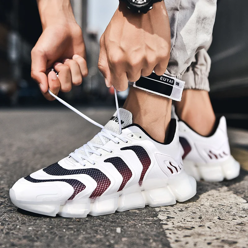 С дышащей сеткой Для мужчин кроссовки Caterpillar Бриз серии на каждый день Свободные