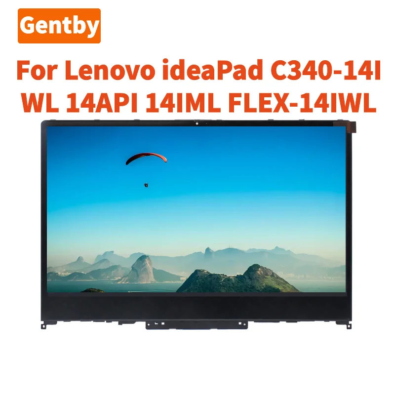 

Brand New For Lenovo ideaPad C340 14IWL 14API 14IML FLEX 14IWL 81SS 81N4 81N6 81TK 81SQ 81XG 14.0 Inch LCD Touch Screen Assembly