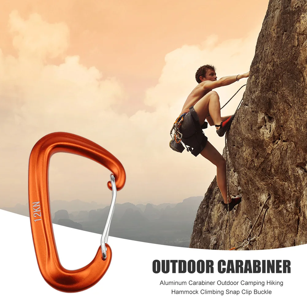 

Climbing Carabiner Multifunctional Backpack Outdoor Camping Hammock Snap Buckle Camping Portable Outdoor Elements