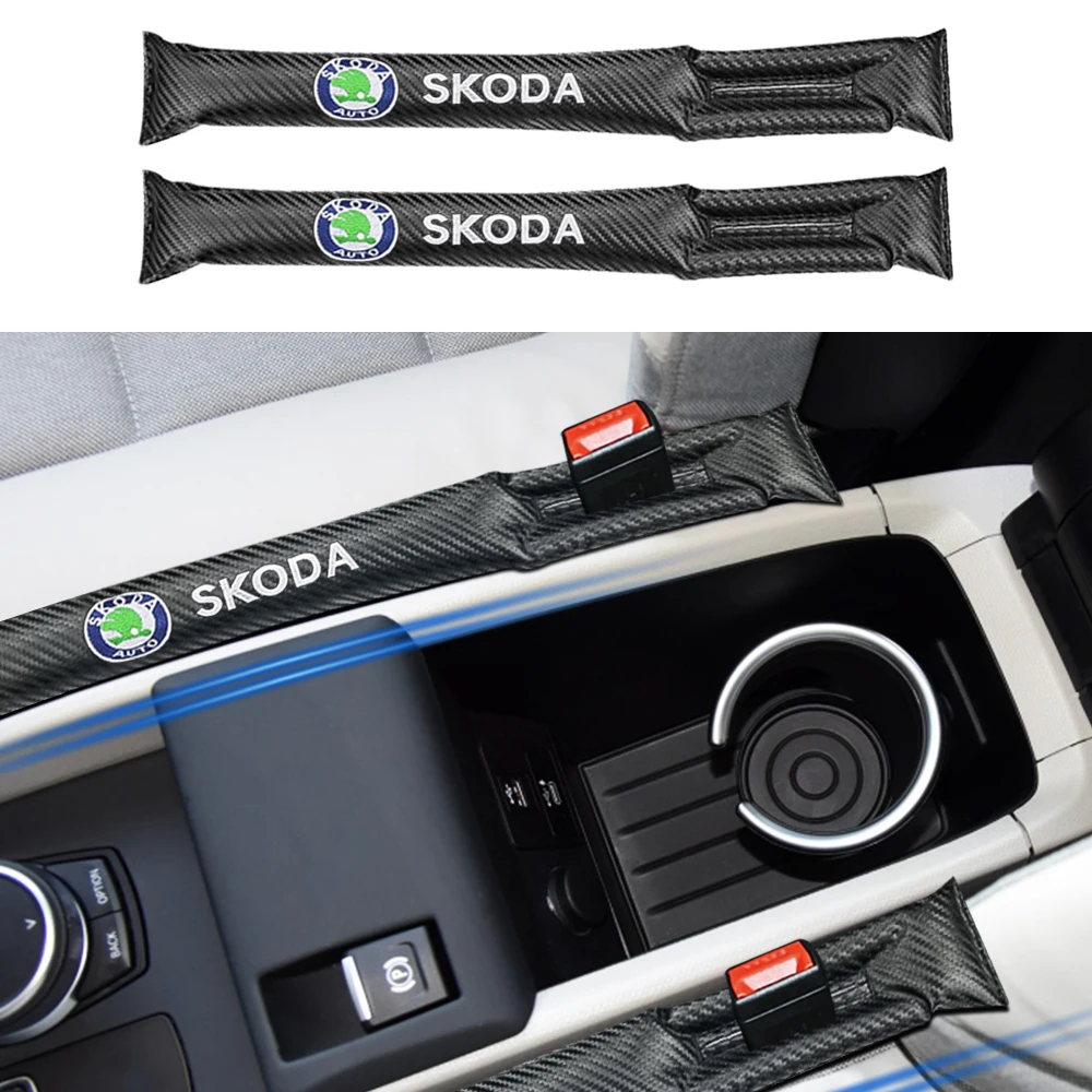 

Car Styling Interior Seat Gap Plug Filler Soft Pad Padding Spacer For Skoda Octavia Kodiaq Fabia Rapid Superb A5 A7 Kamiq Karoq