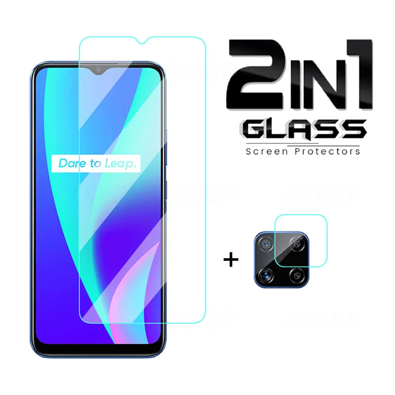 

Protective Glass For Realme C3 C3i Tempered Glass For Realme C21 C11 C15 Lens Glass Film Safety Screen Protector Cover Camera