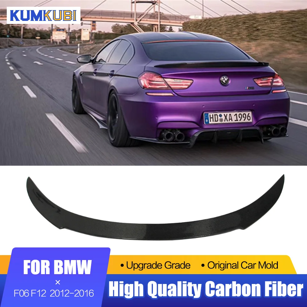F06 F12 спойлер из углеродного волокна/ФАП для BMW 6 серий M6 640i 650i седан 2012-2016 задний
