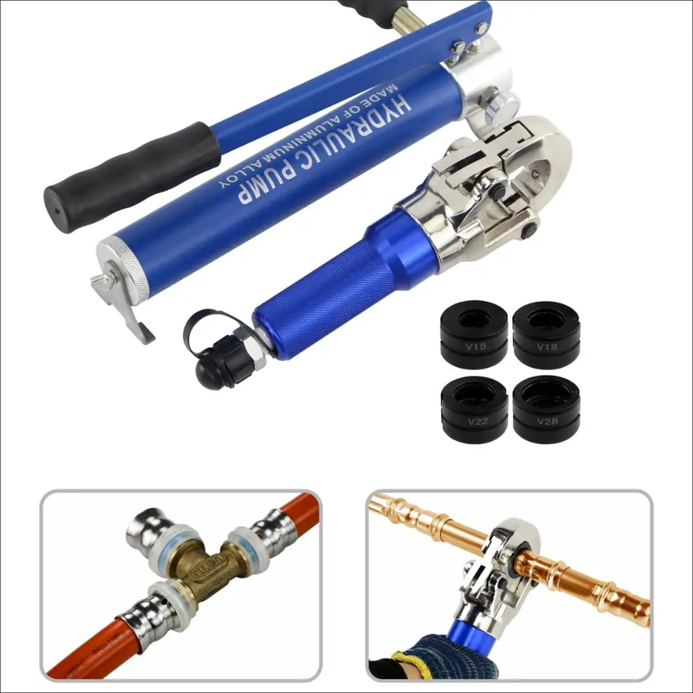 Гидравлические Pex обжимные инструменты для труб прессованные сантехнические с TH