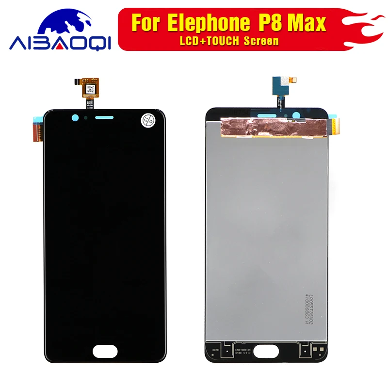 Сенсорный экран ЖК-дисплей Дисплей ЖК-дисплей Экран для Elephone P8max p8 max Запчасти для авто+ инструмент для демонтажа+ 3 М клей