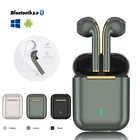 Беспроводные наушники J18 Pro с микрофоном, стерео TWS наушники Bluetooth 5,0, наушники-вкладыши для режима свободные руки, Спортивная гарнитура, наушники для Apple