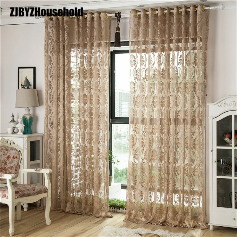 Новые корейские вышитые полые оконные трубки для гостиной столовой спальни|window