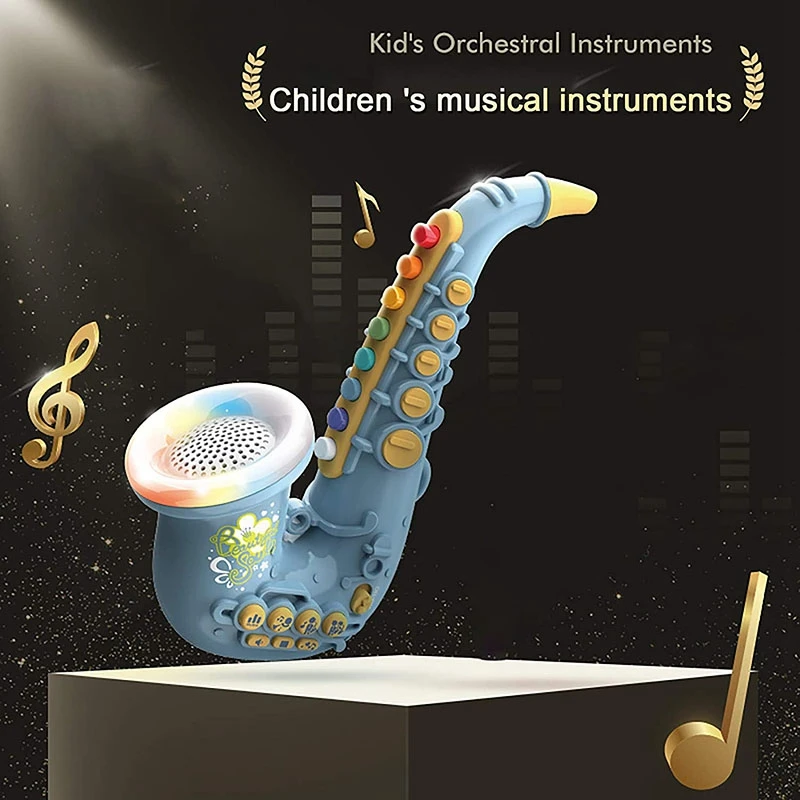 

Children Toys Kids Saxophone Simulation Instrument Musical Toys Early Learning Educational Simulation Musical Toy