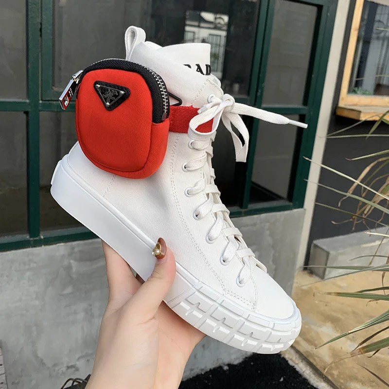 

Zapatos De Mujer Women Fashion Sneakers Plus Size 43 High Top Canvas Shoes Woman Casual Loafers Ladies Flats Skateboard Shoes
