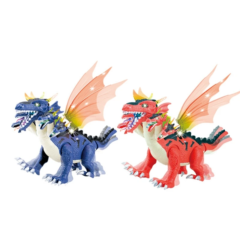 

Electric dinosaur children's puzzle can be assembled toy simulation animal model toy with light
