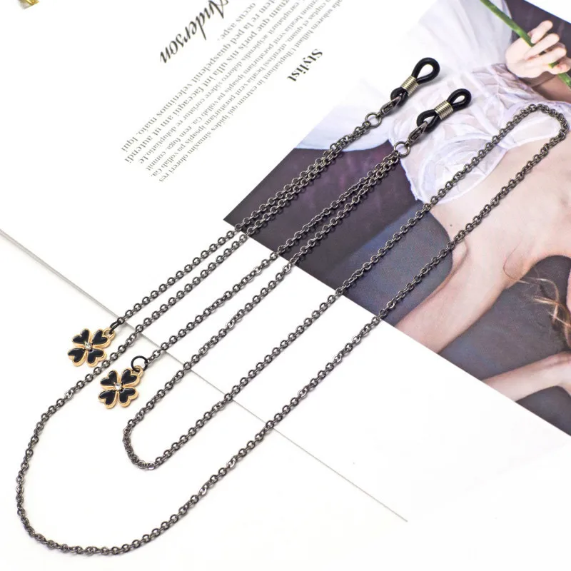 Цепочка для очков в стиле ретро с бусинами и шнурком | Аксессуары одежды