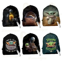 2020 new mandalorian men and women backpack pendant travel shoulder bag harajuku backpack unisex bagpack school bags