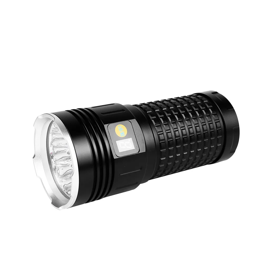 Xml T6 X 18 Led охотничий фонарь 4x18650, фонарь на батарейках, яркий охотничий фонарь, Аксессуары для велосипеда, автомобильные аксессуары