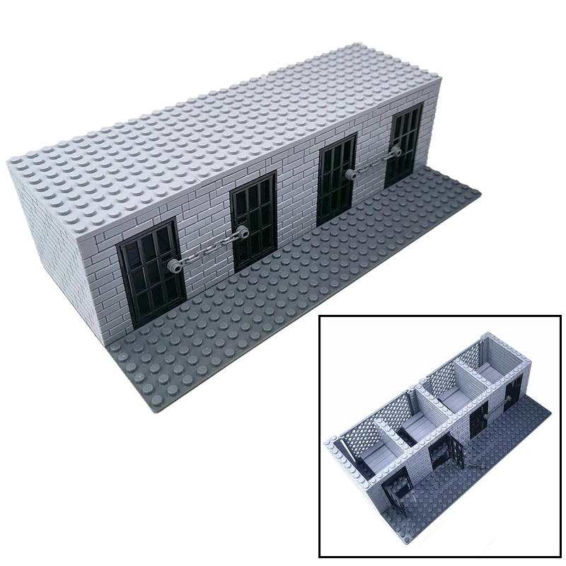 2022 игрушечные блоки для мальчиков строительные оружие из тюрьмы пистолеты WW2