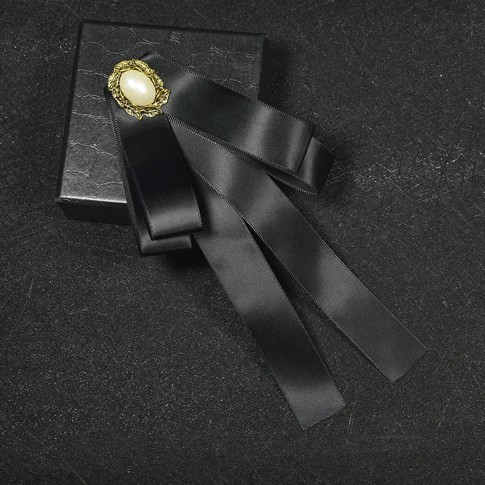 I Remiel Broche Ribbon трендовые Броши из настоящего цинкового сплава булавка новая брошь
