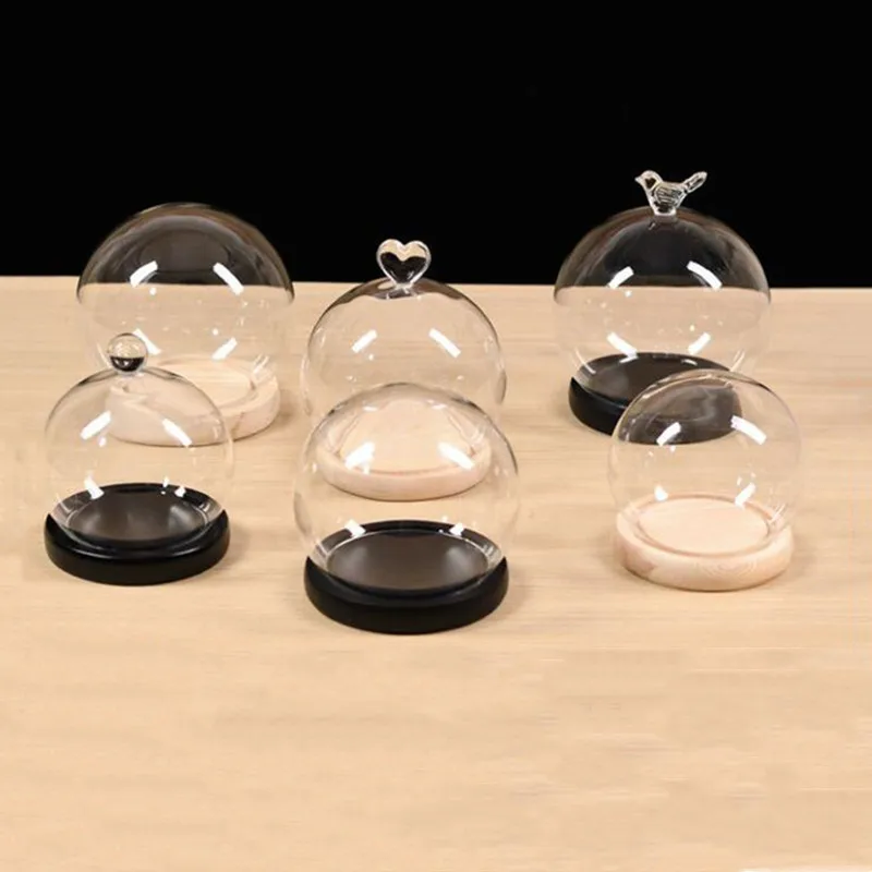 Диаметр = 20 см большой Размеры Круглые Стекло купол ВАЗ украшения для дома
