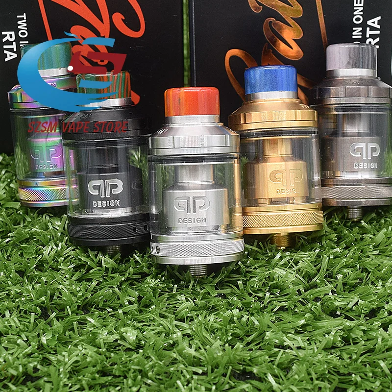 Новый дизайн Gata RTA MTL DL Емкость 2 мл 24 мм Топ заполнение одной катушки двойное