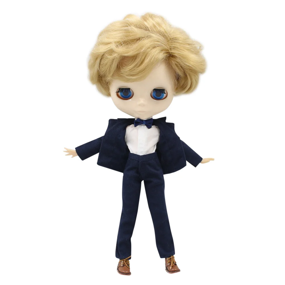 Ледяная DBS Blyth кукла совместное тело одежда костюм для мальчика красивый лук