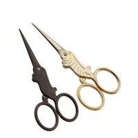 manual diy tools chinese zodiac pig shape vintage tailor scissors stainless steel unique modeling fabric scissors craft scissors