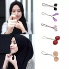 Брошь Turbans для женщин 5 шт., мусульманский зажим для шарфа, хиджаба, шарфа, кардигана, шаль, безопасные булавки, зажимы
