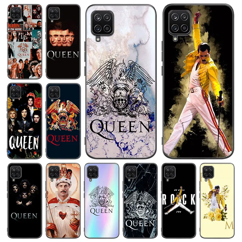 Freddie Mercury Queen band Phone Case For Samsung A12 A22 A31 A32 A50 A51 A70 A71 A72 A11 A21S A02S A10S A20S A30S A52 S 5G