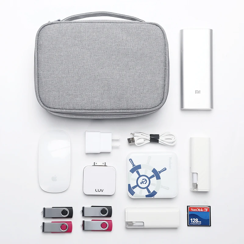 bubm bag for power bank digital receiving accessories case for ipad cable organizer portable bag for usb free global shipping