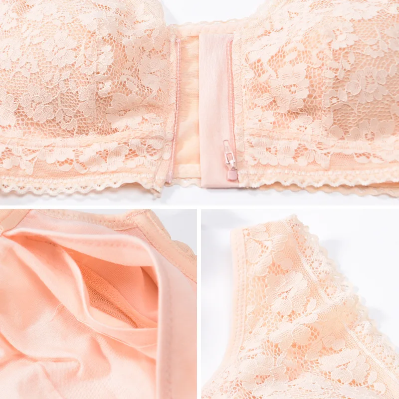 Бюстгальтер женский бесшовный кружевной дышащий | Женская одежда