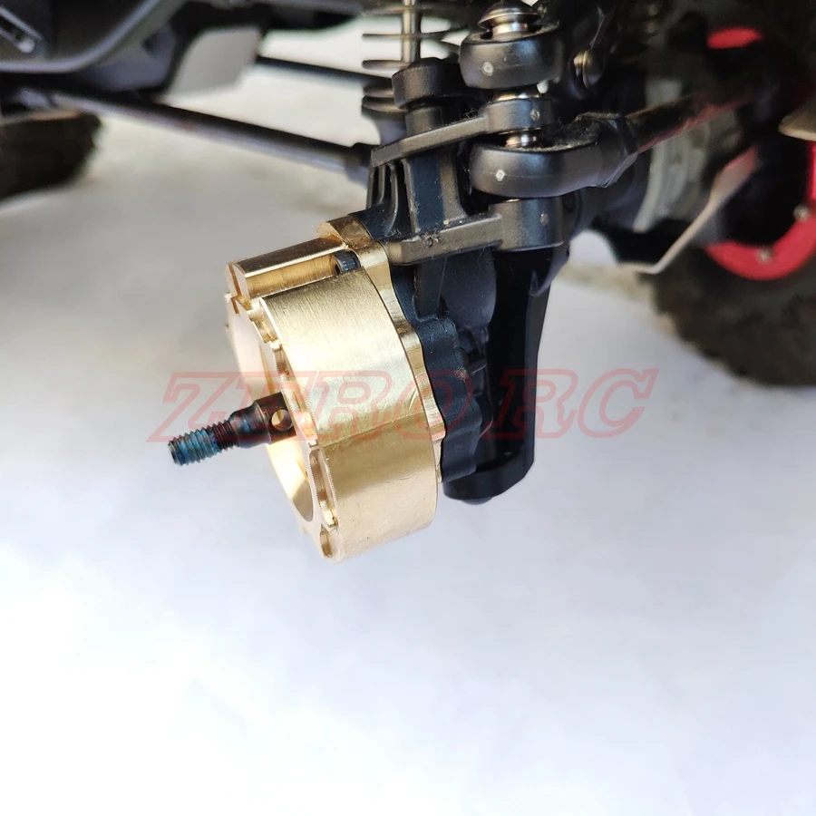 2Pcs Heavy Weight Brass Front Rear Steering Knuckle Portal Cover For Traxxas TRX-4 1/10 RC CAR | Игрушки и хобби