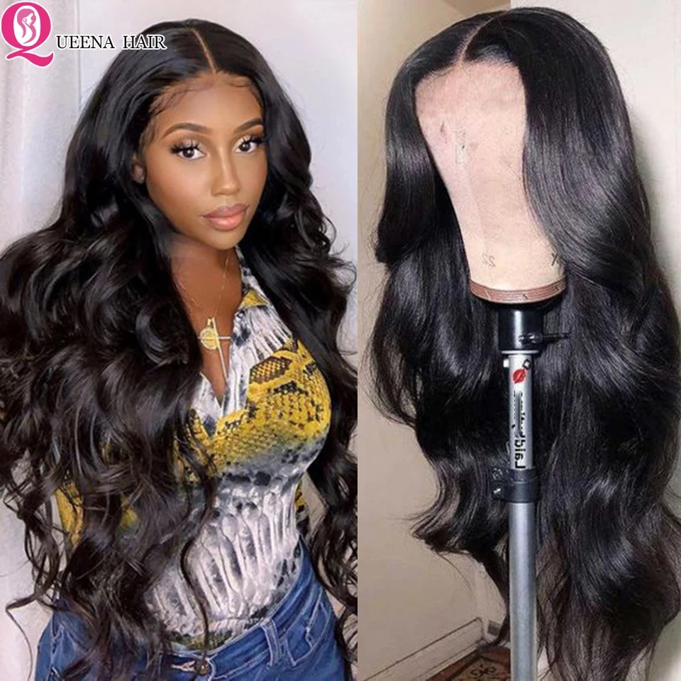 Парик на сетке 6x6 плетеные парики с волнистыми натуральными волосами для черных