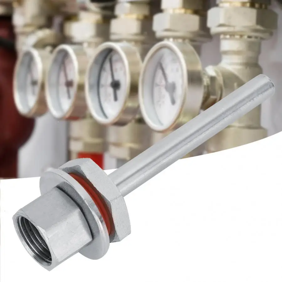 4 дюймовый комплект Thermowell из нержавеющей стали 1/2 дюйма аксессуары для домашнего