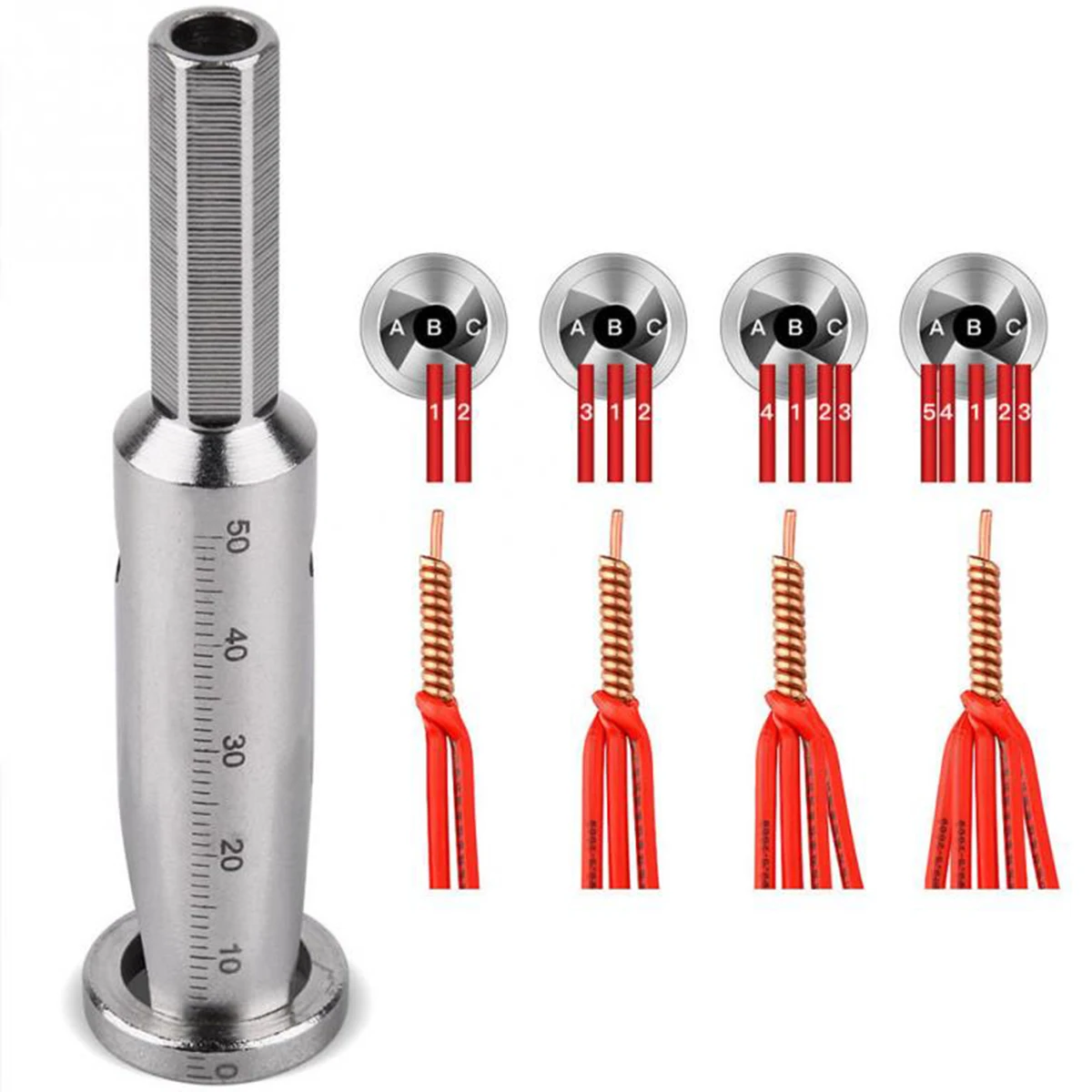 Portable Wire Twisting Tool Steel Wires Stripper for Power Drill Drivers Electronic Work Decrustation Pliers Accessories | Инструменты