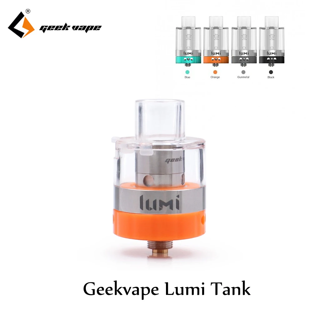 Geekvape Lumi Танк RTA с 0.3ohm supermesh катушка Топ заполнения электронная сигарета vape vs V12 |