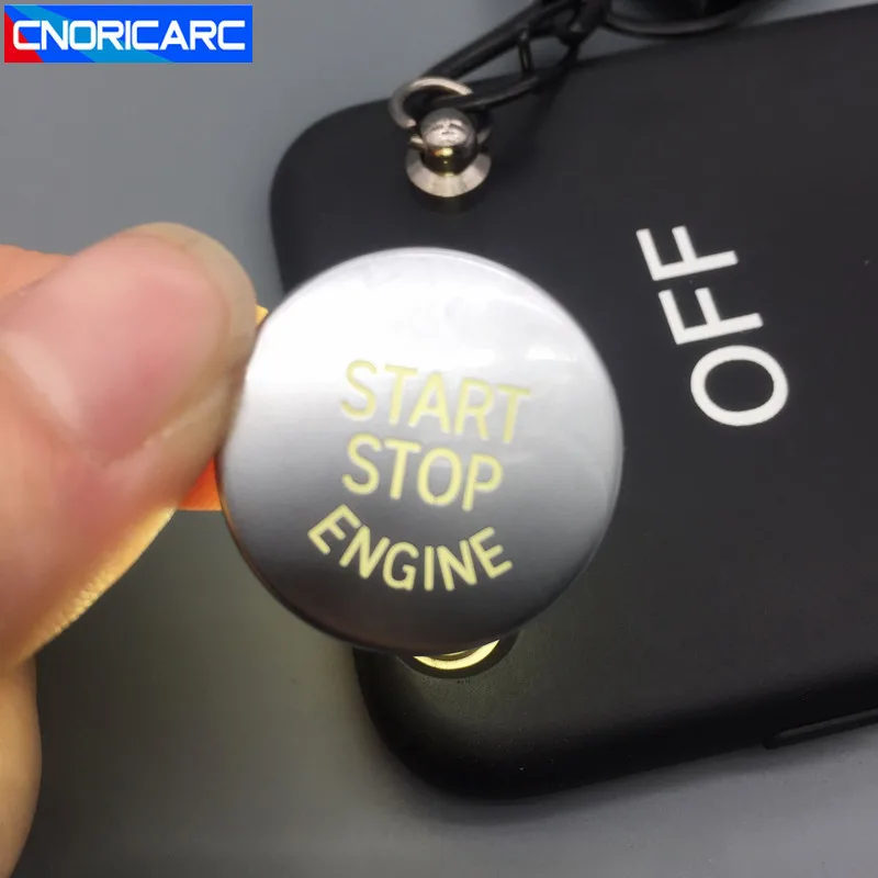 

Car Styling Console Engine Start Stop Switch Button Covers Trim For BMW X5 F15 X6 F16 X3 F25 X4 F26 Interior Accessories Sticker