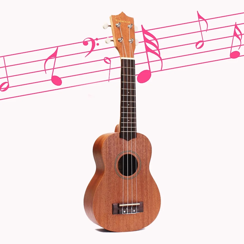 

Inch 4 Strings Acoustic Ukulele Sapele Stringed Musical Instrument Beginner Kit with Gig Bag Tuner