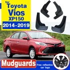 Брызговики для Toyota Vios Yaris Sedan 2014  2019 XP150, брызговики, брызговики, аксессуары 2015 2016 2017 2018