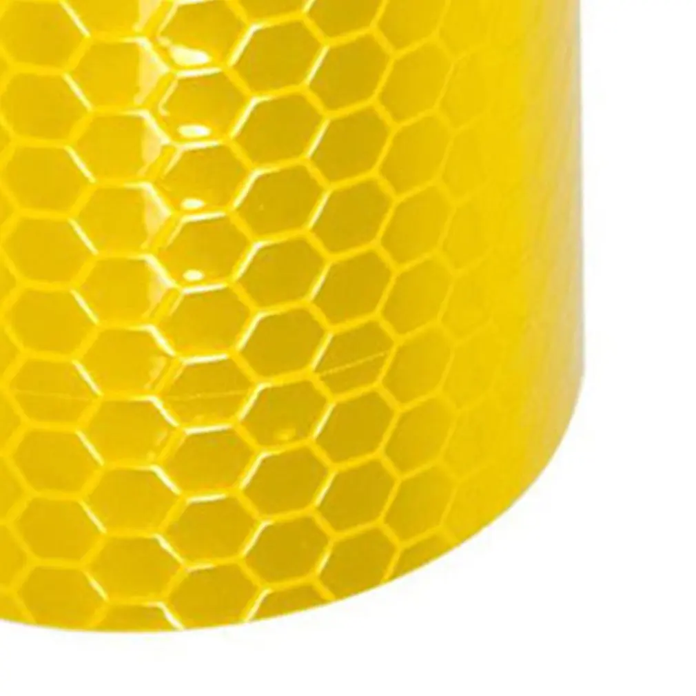 

Reflective car body stickers PVC Adhesive honeycomb warning strip Scratch resistant Body decoration safety stickers