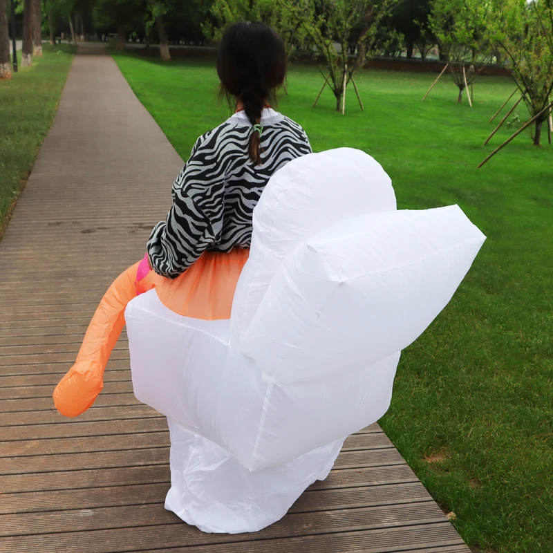 2022 новый дизайн надувной наполовину костюм для взрослых Одежда Хэллоуина