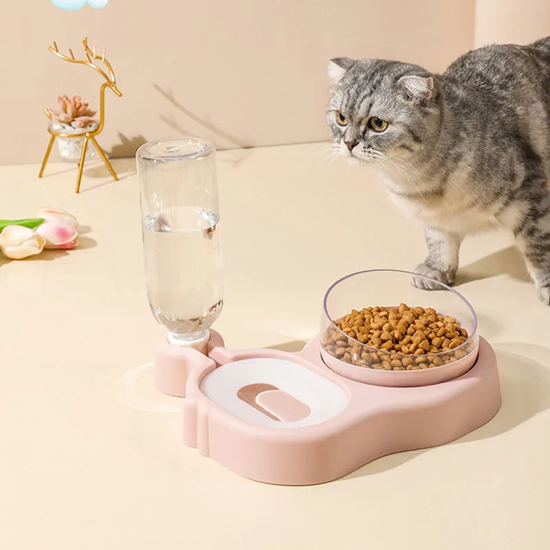 

Cat Drinking Fountain Pet Feeder For Gatos Feeders Cats Bowl For Cats Cat Accessories Comedero Gato кот Миски и Поилки고양이